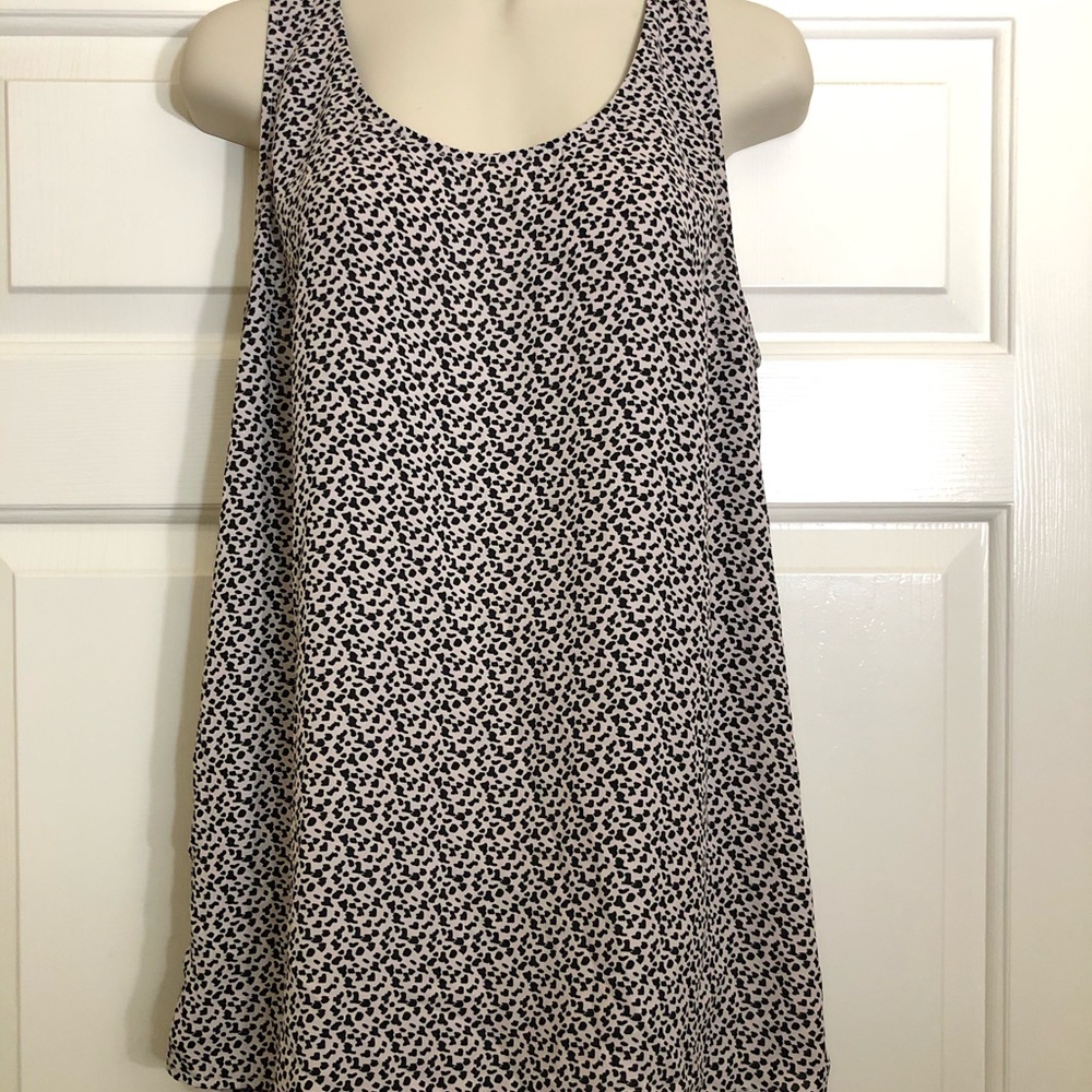 CAbi - Animal Style Flowy Racer Back Tank Medium